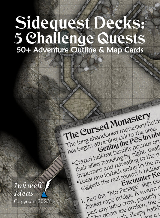 Sidequest Decks: 5 Challenge Quests