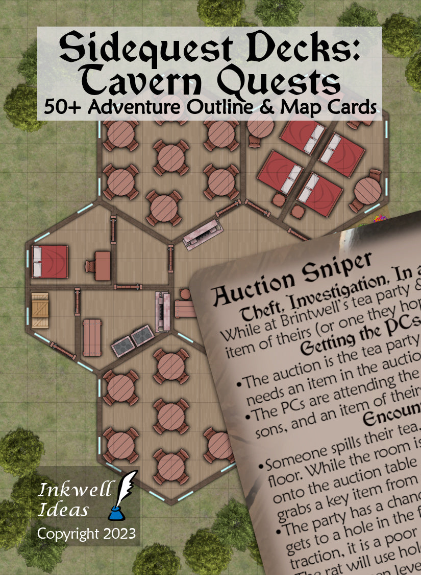 Sidequest Decks: Tavern Quests