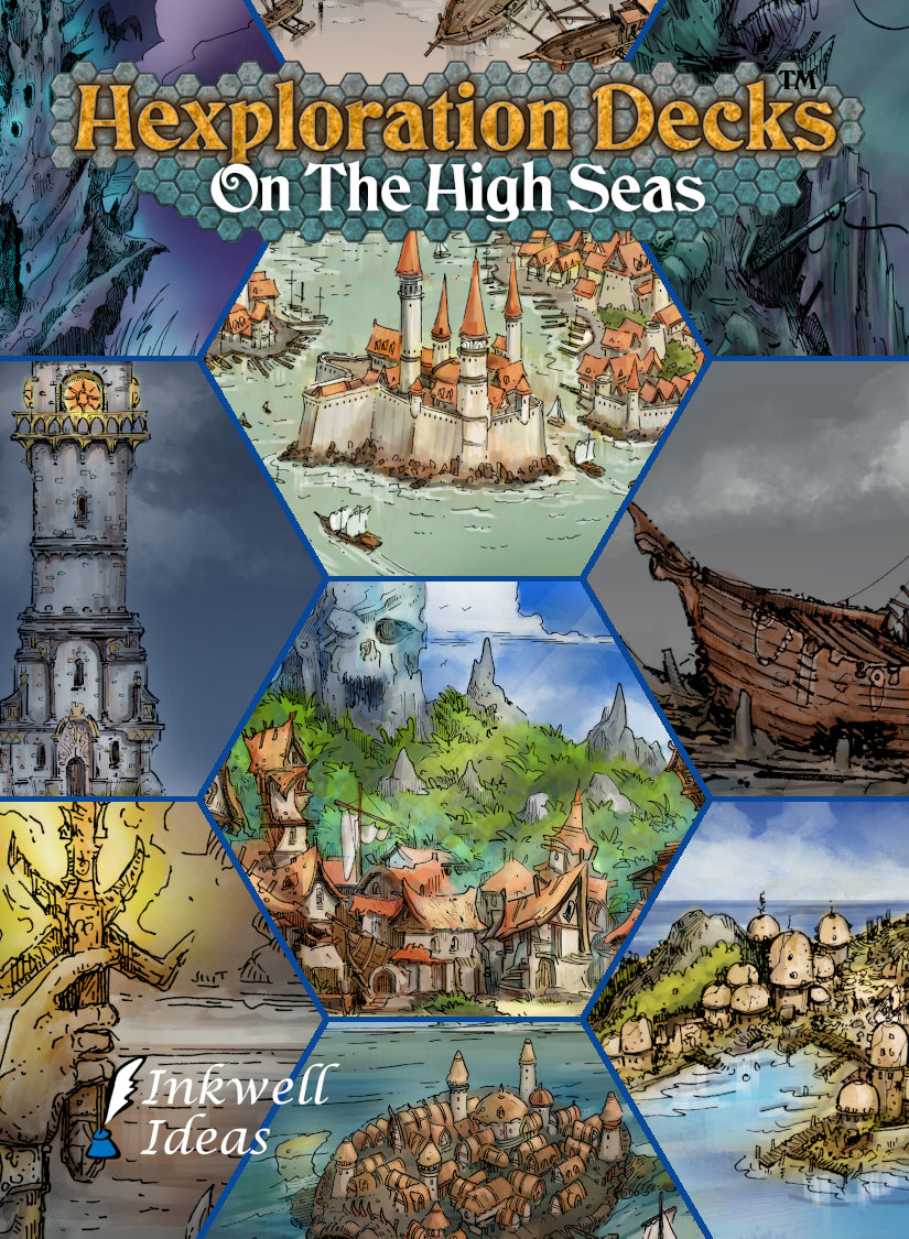 Hexploration Decks: On The High Seas