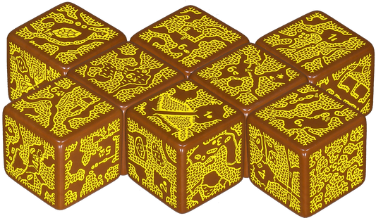 DungeonMorph Dice Lairs Set (8 Dice)