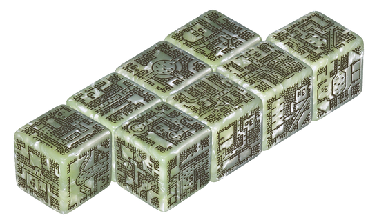 DungeonMorph Dice Sewers Set (8 Dice)