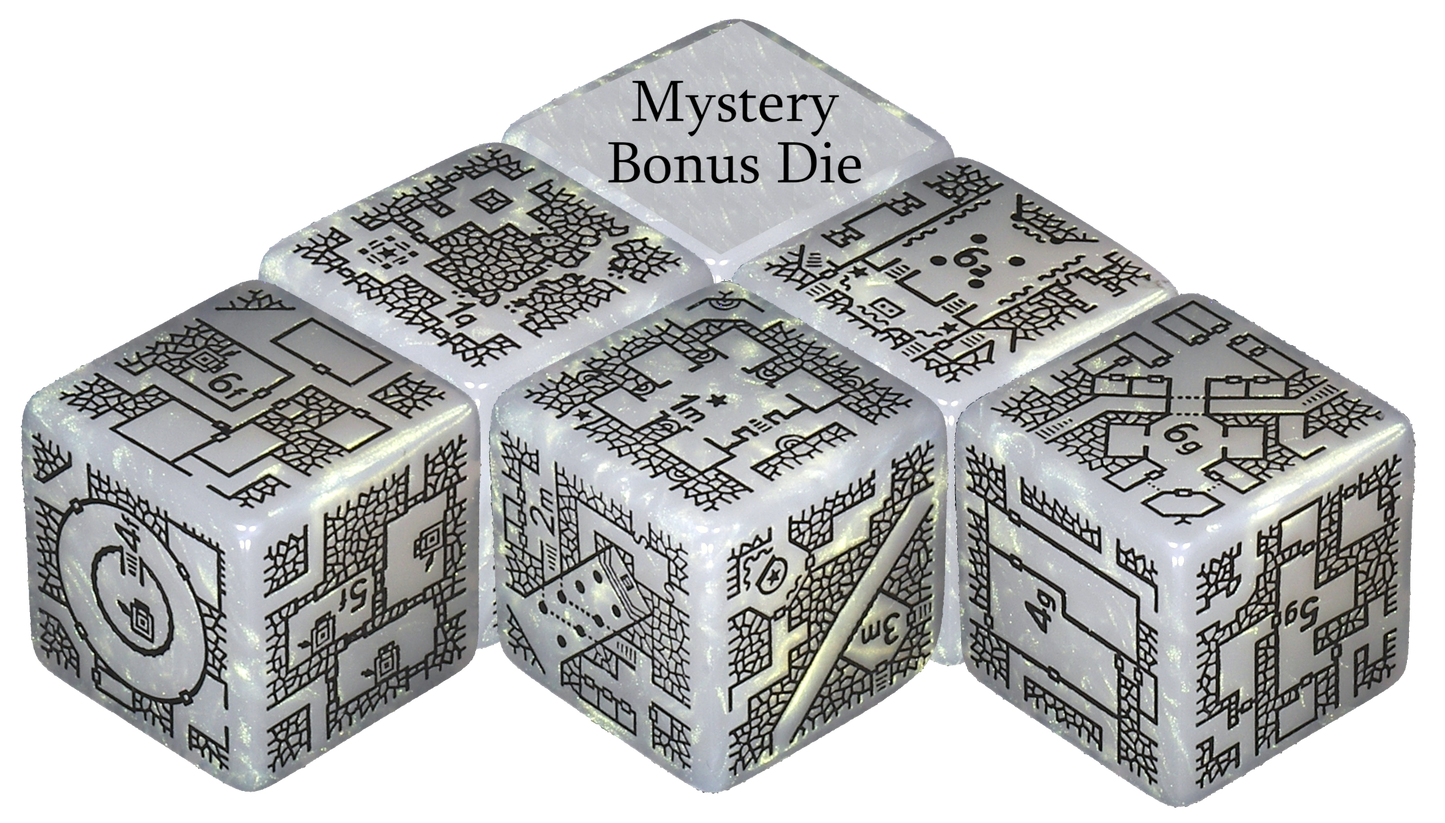 DungeonMorph Dice Voyager Set (6 Dice)