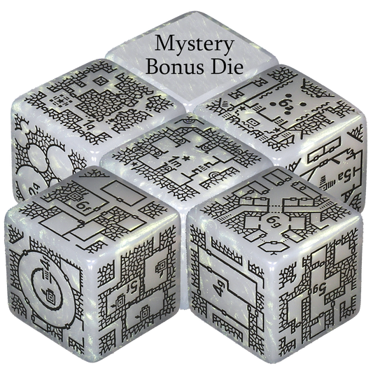 DungeonMorph Dice Voyager Set (6 Dice)