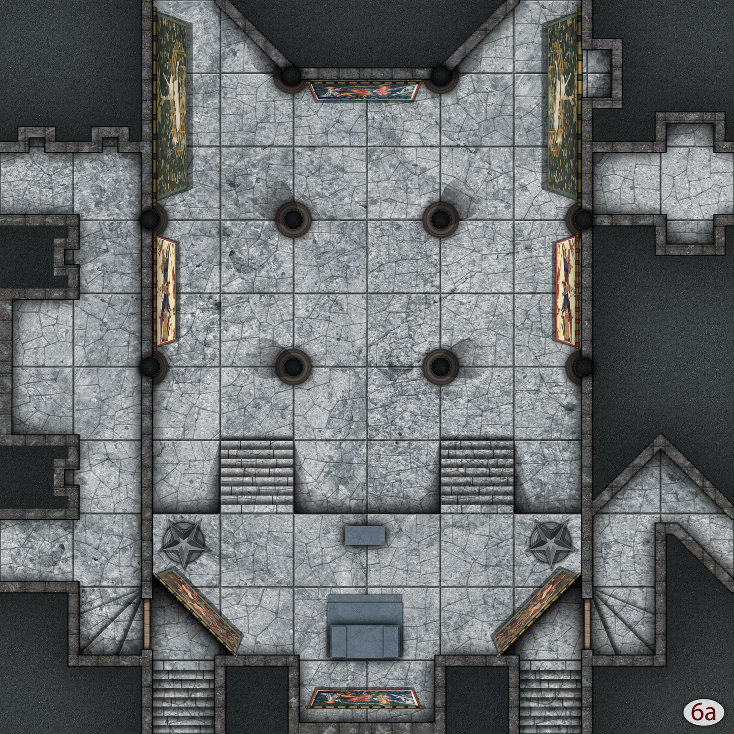 DungeonMorph Delver, Trailblazer, & Voyager 10" Battlemat Tiles