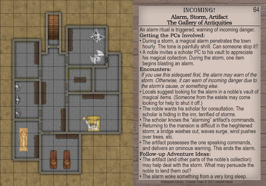 Sidequest Decks: Coastal Town Quests