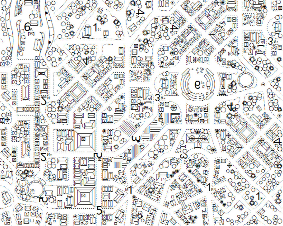 DungeonMorphs Cities, Villages, and Ruined Cities Font