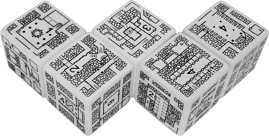 DungeonMorph Dice Explorer Set (5 Dice)