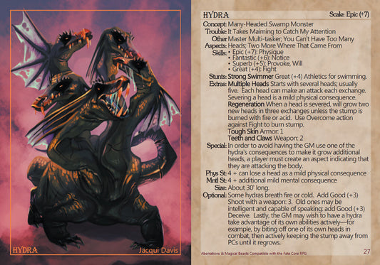 Fate Creature Decks: Aberrations & Magical Beasts