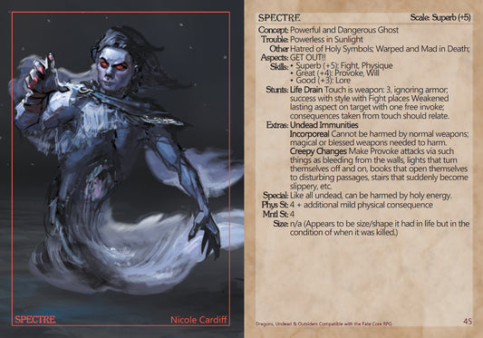 Fate Creature Decks: Dragons, Undead & Outsiders