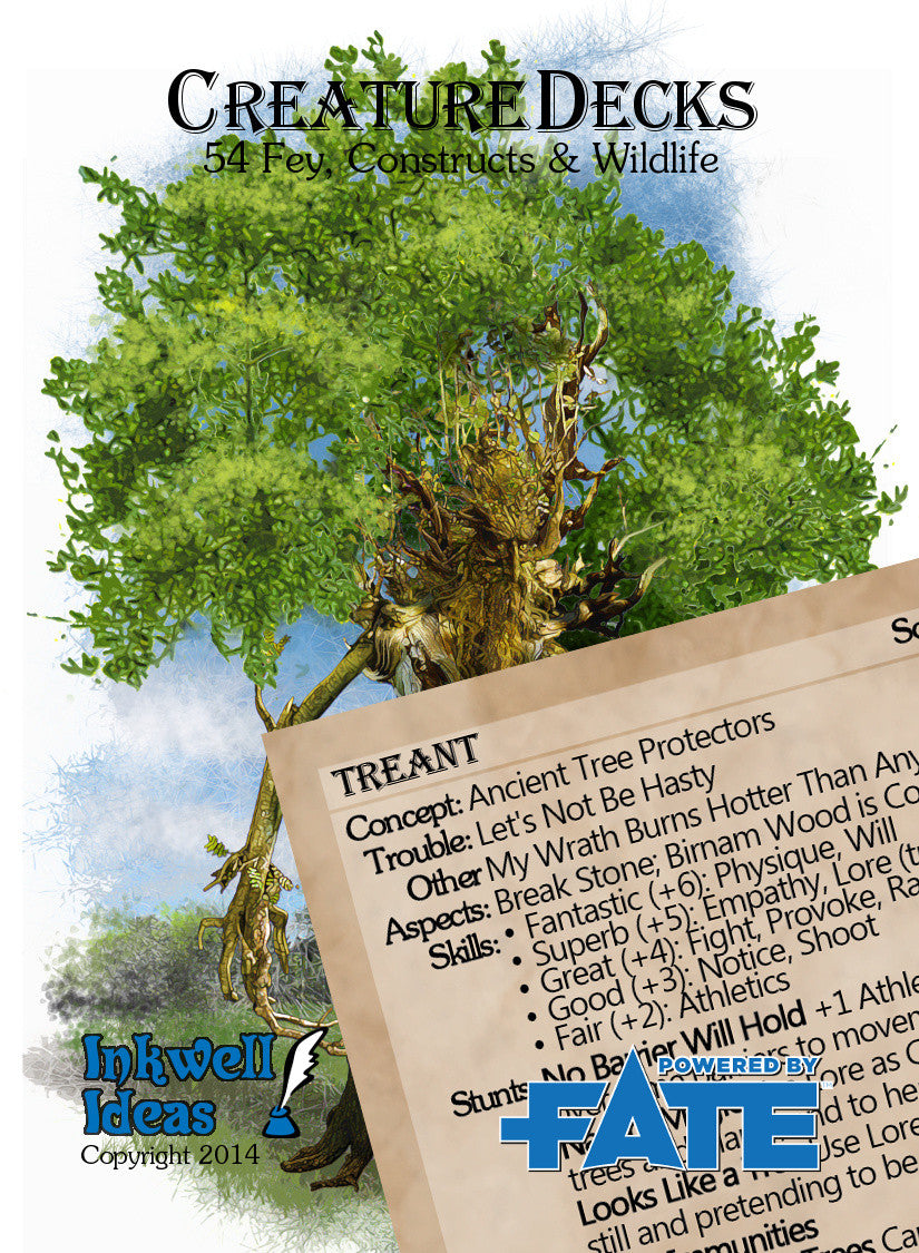 Fate Creature Decks: Fey Constructs & Wildlife