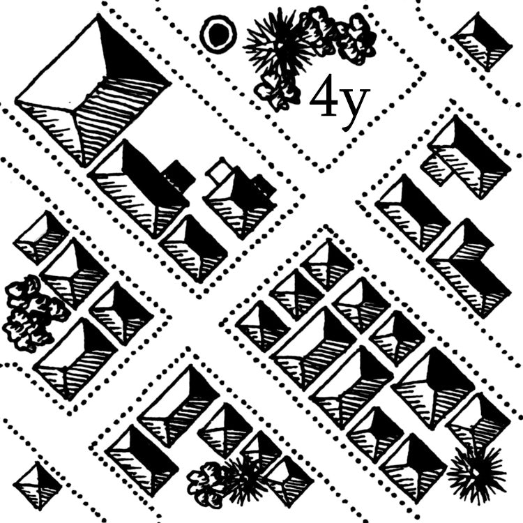 DungeonMorph Cities, Ruins, Villages 2.5" Cards