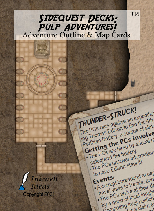 Sidequest Decks: Pulp Adventures!