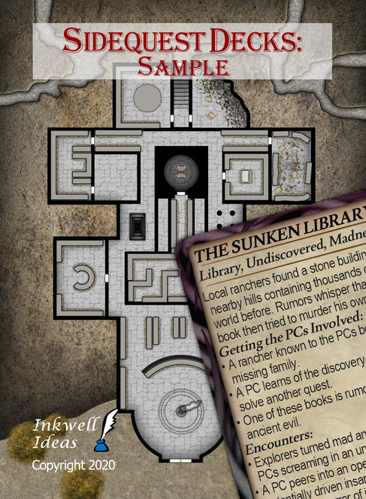 Sidequest Decks: Sample/Preview