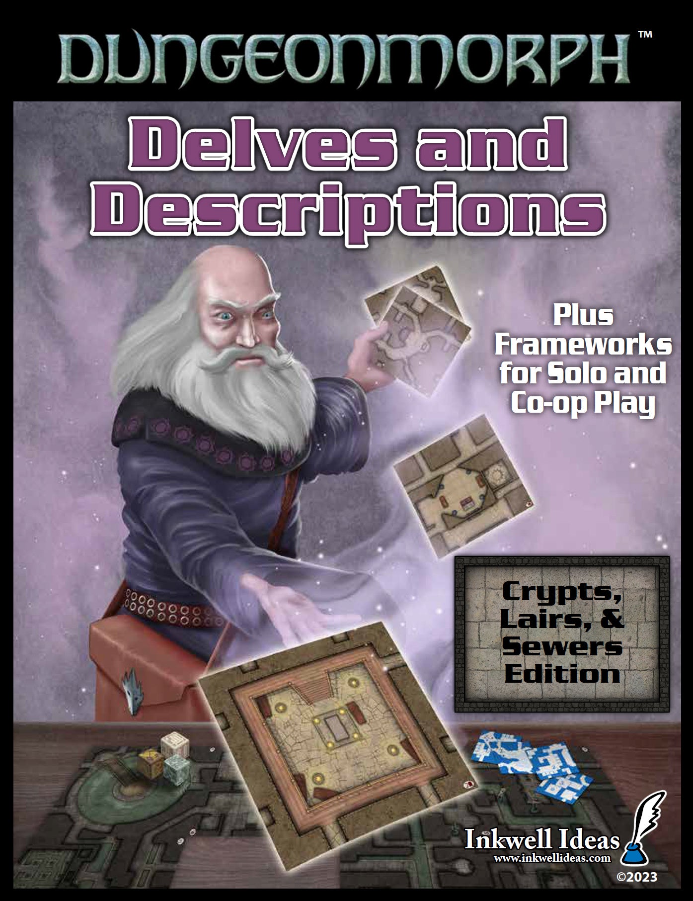 DungeonMorph Delves and Descriptions: Crypts, Lairs, & Sewers Edition