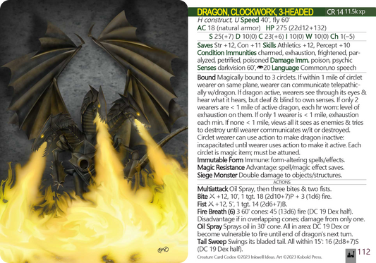 Creature Card Codex