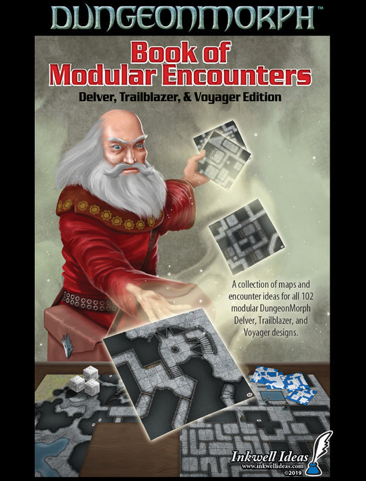 DungeonMorph Book of Modular Encounters: Delver, Trailblazer & Voyager Edition