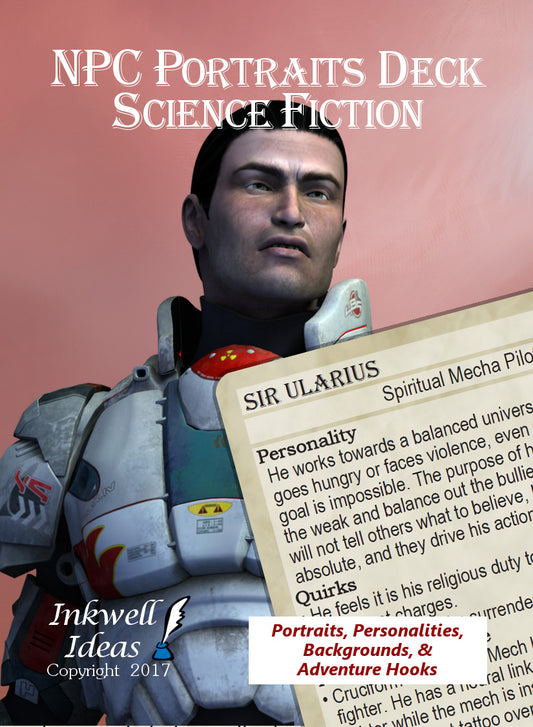 NPC Portraits Deck: Science Fiction