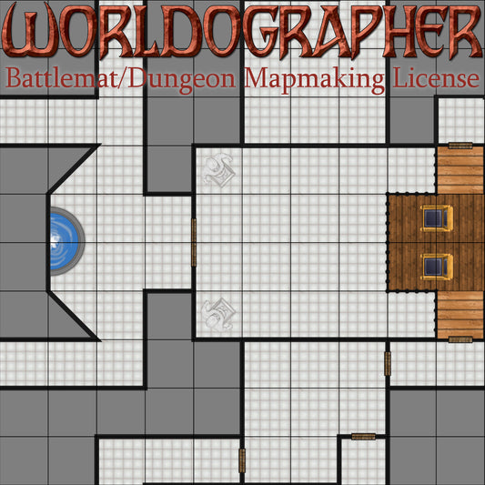 Dungeon/Battlemat License for Worldographer Software and Dungeonographer