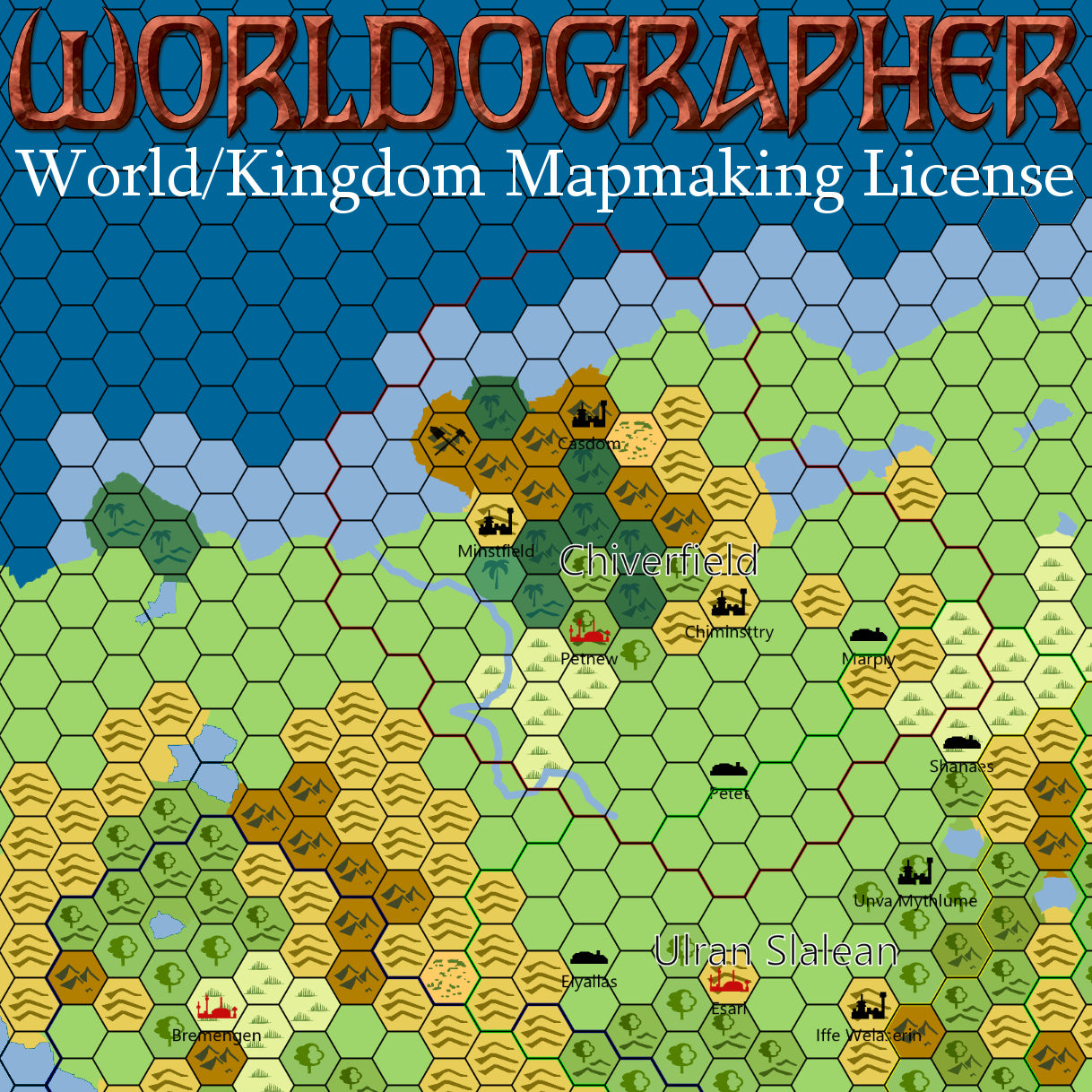 Worldographer (aka Hexographer 2) & Hexographer Pro License