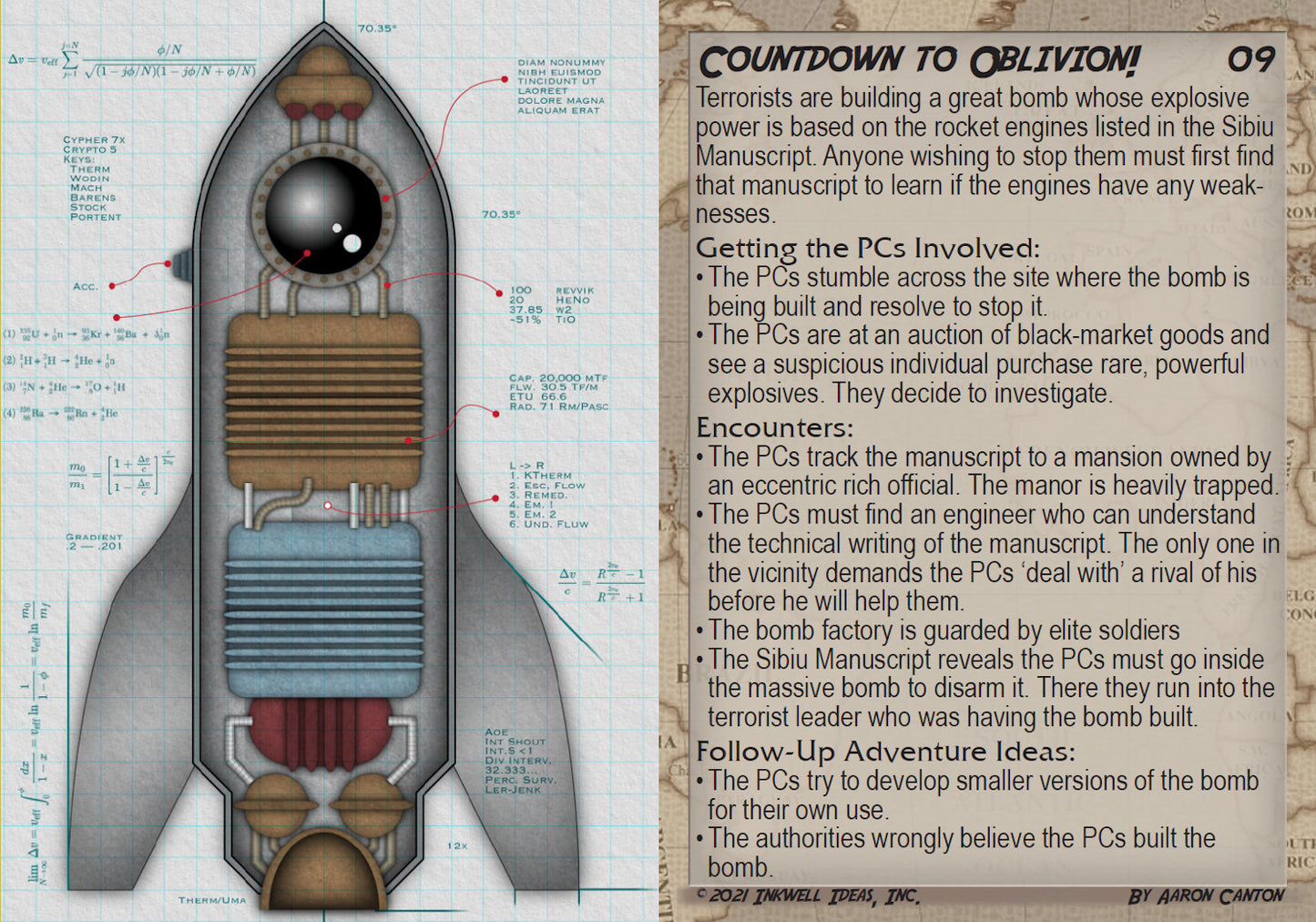 Sidequest Decks: Pulp Adventures!