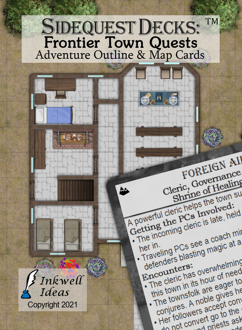 Sidequest Decks: Frontier Town Quests