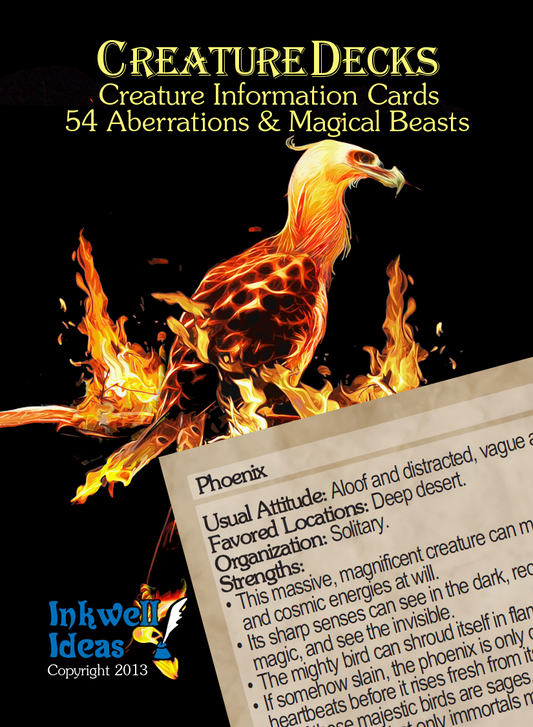 Creature Decks: Aberrations & Magical Beasts (Ecologies/System Neutral)